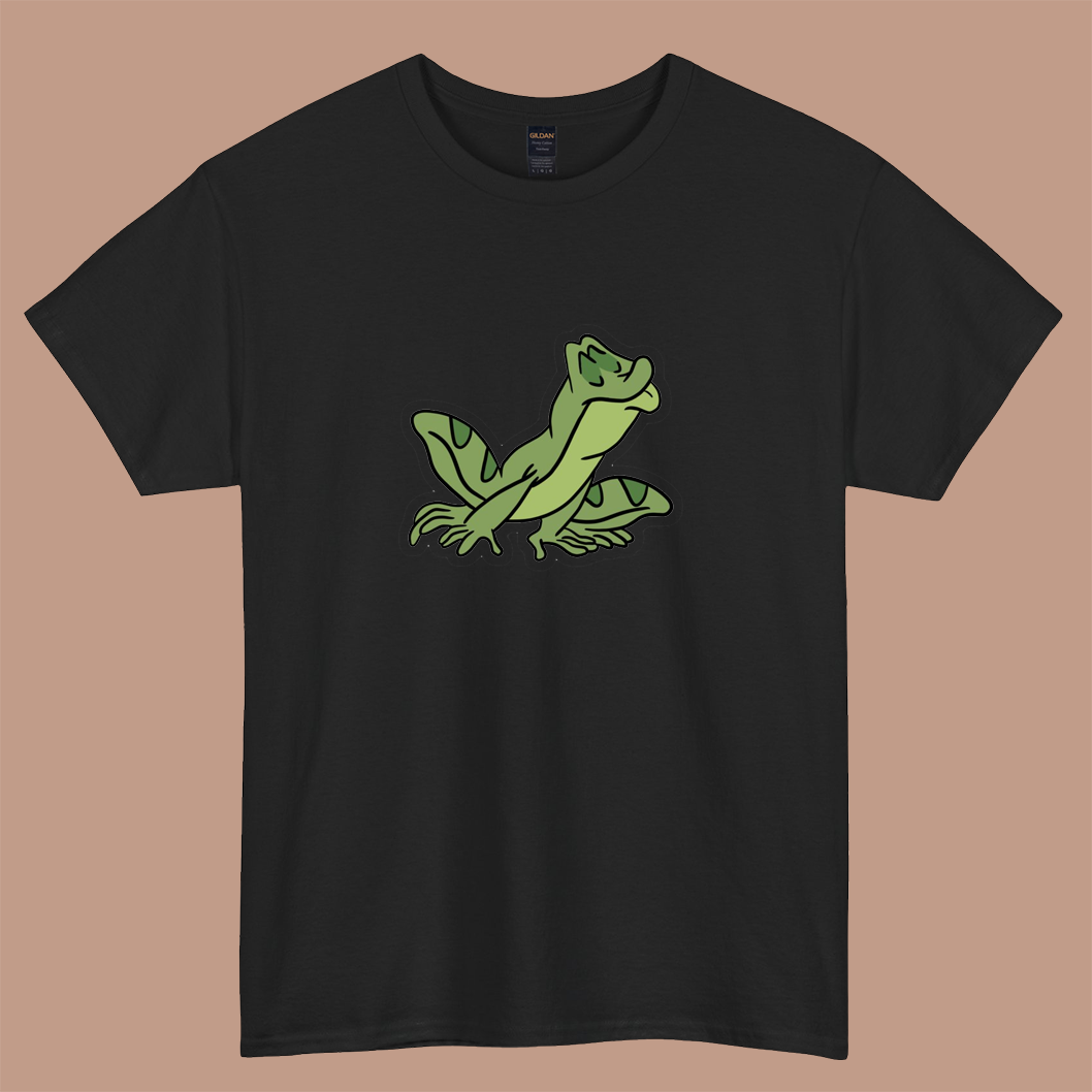 Kissing frog logo short SLEEVE T SHIRT -P