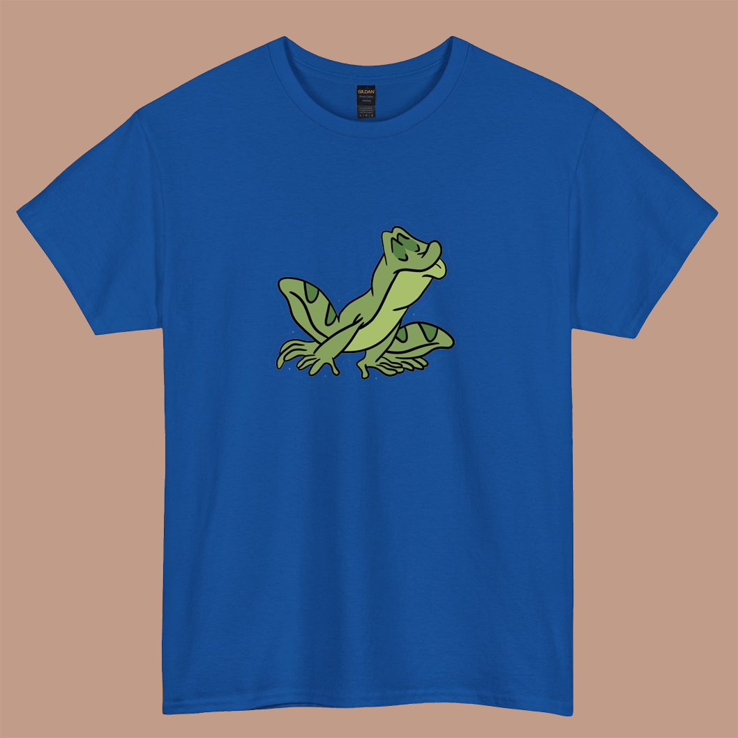 Kissing frog logo short SLEEVE T SHIRT -P