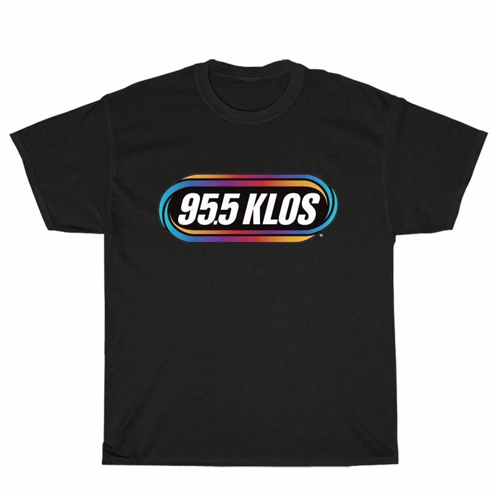 Klos Logo Men's Black T-shirt Logo Unisex Men's T Shirt Size S to 3XL