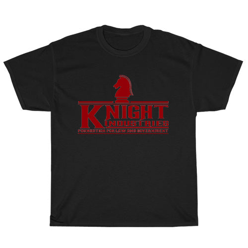 Knight Industries Logo Unisex Men's T Shirt Size S to 3XL