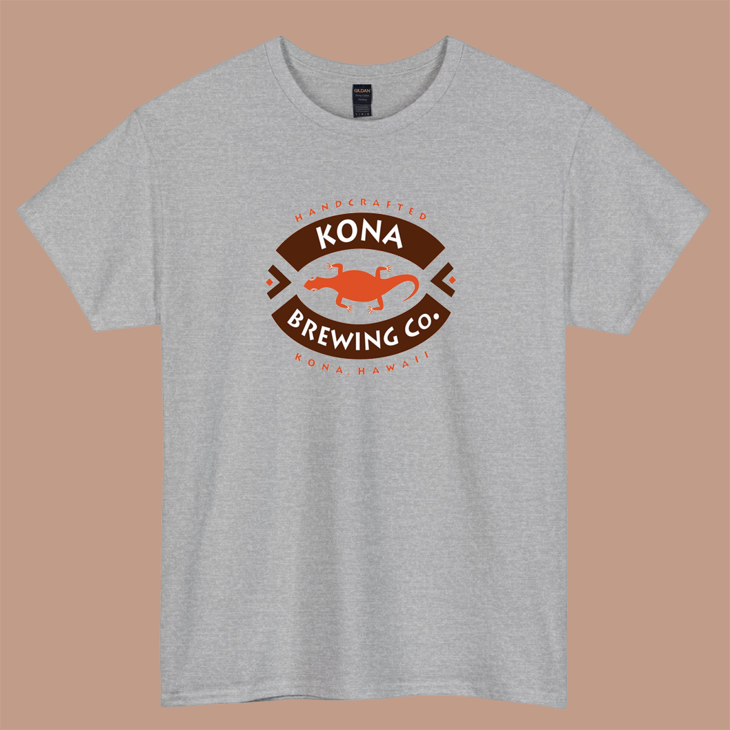 Kona Brewing 1Logo short sleeve t shirt S-3XL- P