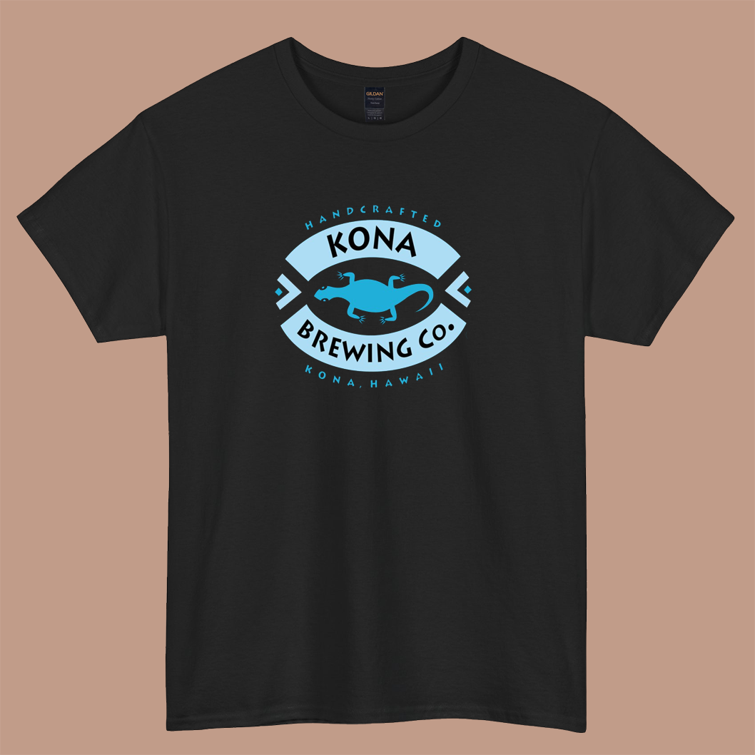 Kona Brewing 1Logo short sleeve t shirt S-3XL- P