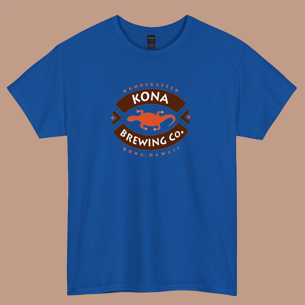 Kona Brewing 1Logo short sleeve t shirt S-3XL- P
