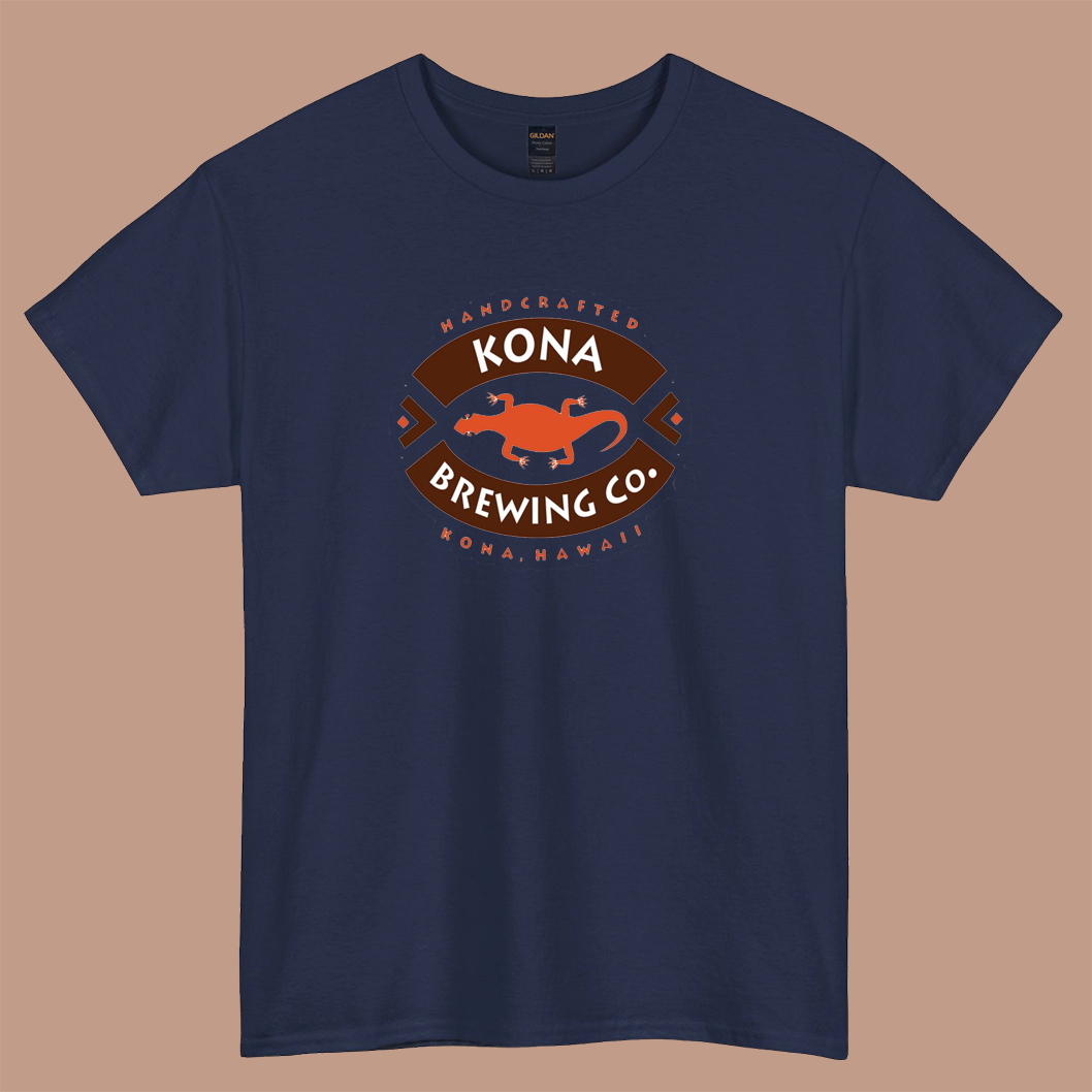 Kona Brewing 1Logo short sleeve t shirt S-3XL- P