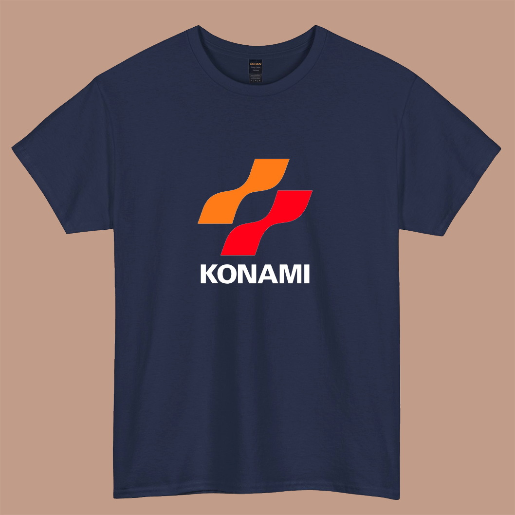 Konami Logo short sleeve t shirt size S-3XL -P