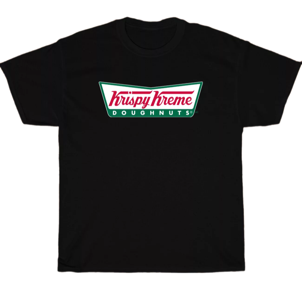 Krispy Kreme Doughnuts Restaurant Logo Men's Unisex T Shirt Size S to 3XL