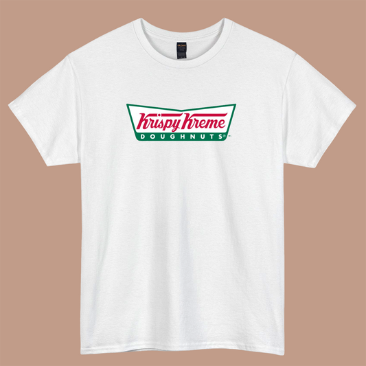 Krispy kreme  logo short sleeve t shirt S-3XL- P