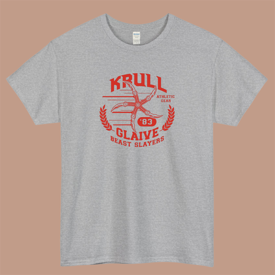 Krull Glaive Beast Slayers Athletic Logo Mens Unisex Short Sleeve T-Shirt Size S-3XL - P