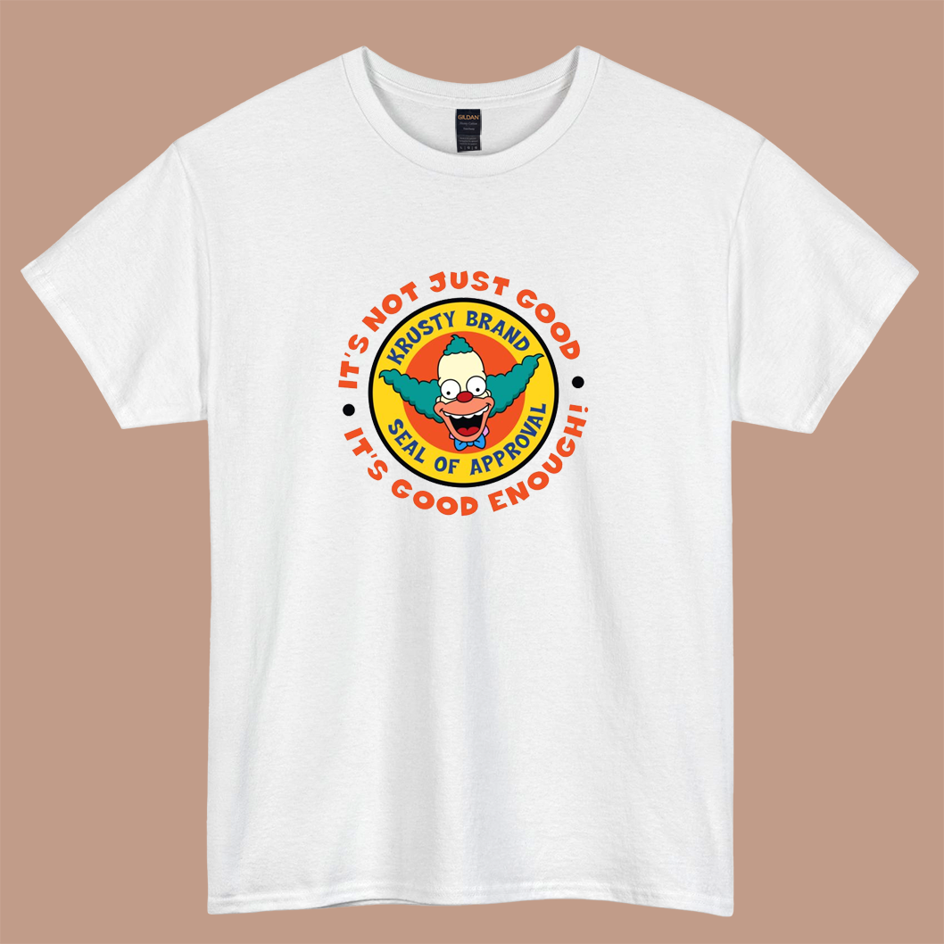 Krusty Seal of Approval LOGO SHORT SLEEVE T SHIRT S-3XL-P