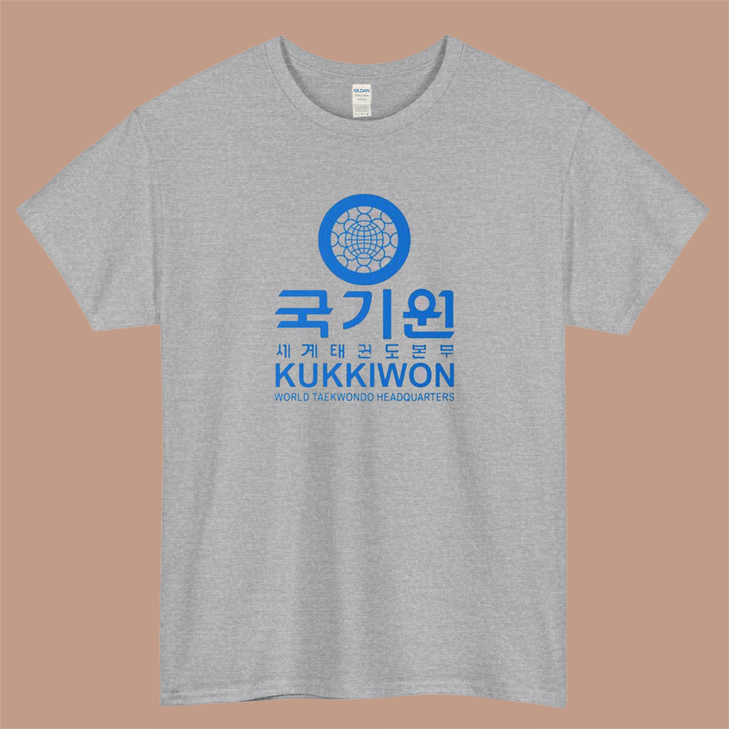 Kukkiwon Taekwondo Headquarters Logo Mens Unisex Short Sleeve T-Shirt Size S-3XL - P