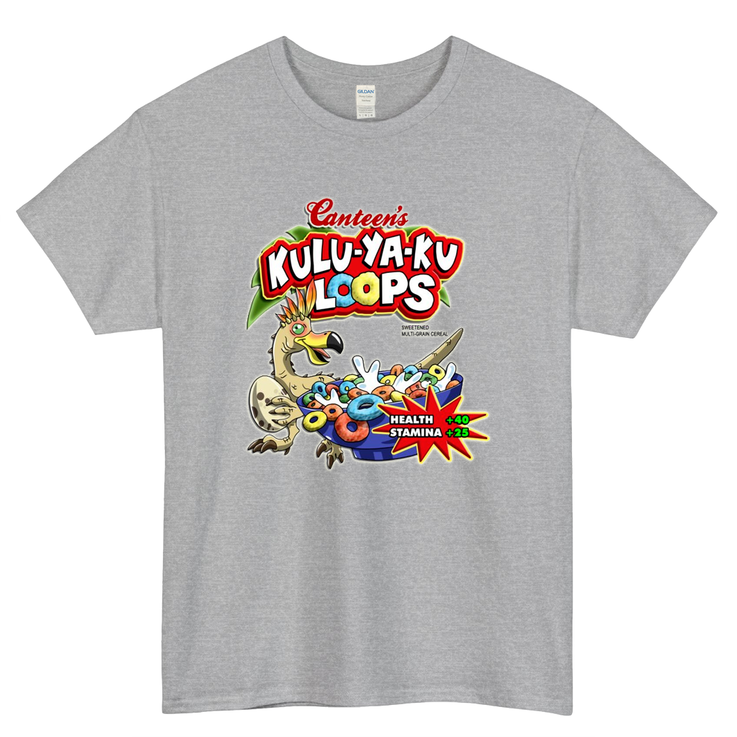 Kulu-Ya-Ku Loops Logo Mens Unisex Short Sleeve T-Shirt Size S-3XL - P