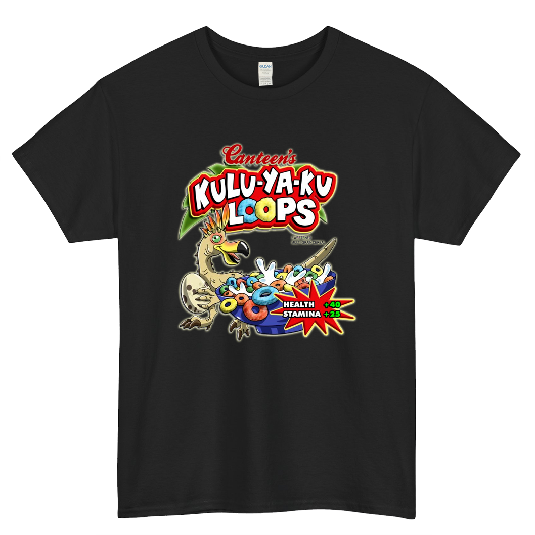 Kulu-Ya-Ku Loops Logo Mens Unisex Short Sleeve T-Shirt Size S-3XL - P