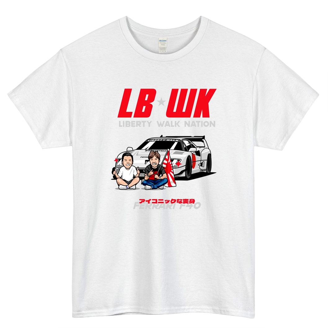 LB WK 40 Logo Mens Unisex Short Sleeve T-Shirt Size S-3XL - P