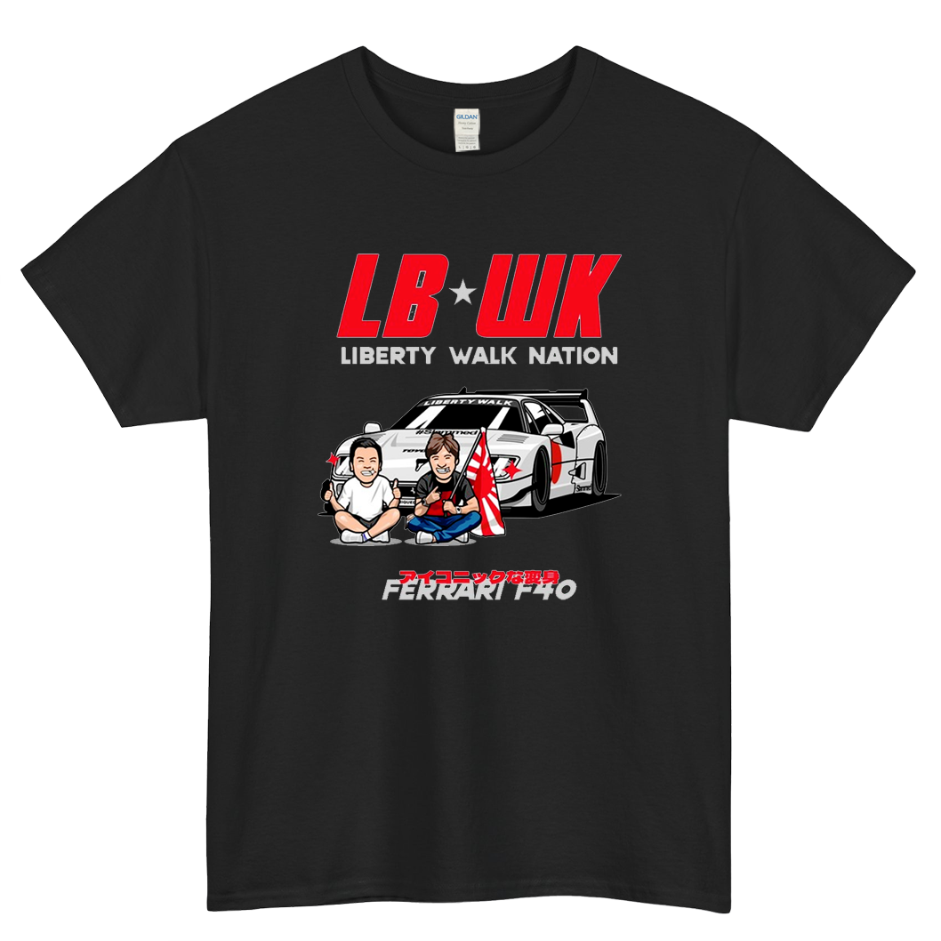 LB WK 40 Logo Mens Unisex Short Sleeve T-Shirt Size S-3XL - P