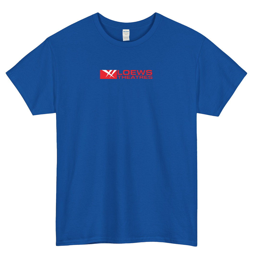 LOEWS CINEPLEX ENTERTAINMENT LOGO short SLEEVE T SHIRT -P