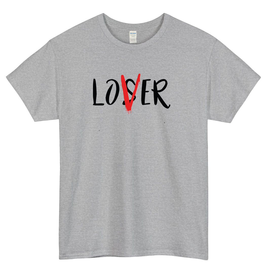 LOVER LOSER LOGO 1 short SLEEVE T SHIRT -P