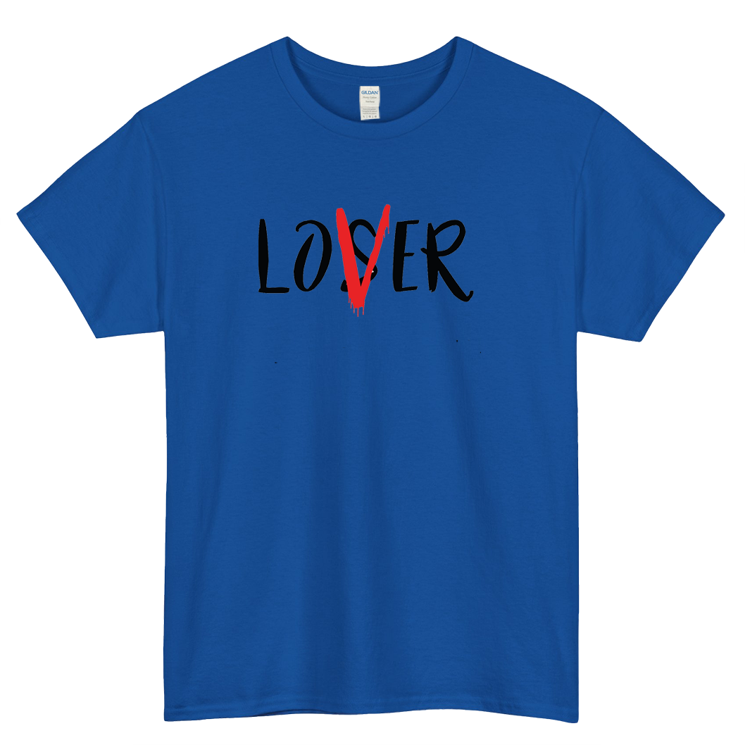 LOVER LOSER LOGO 1 short SLEEVE T SHIRT -P