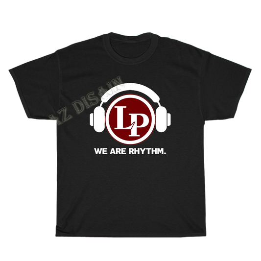 LP Latin Percussion Logo Men's Unisex T Shirt Size S to 3XL