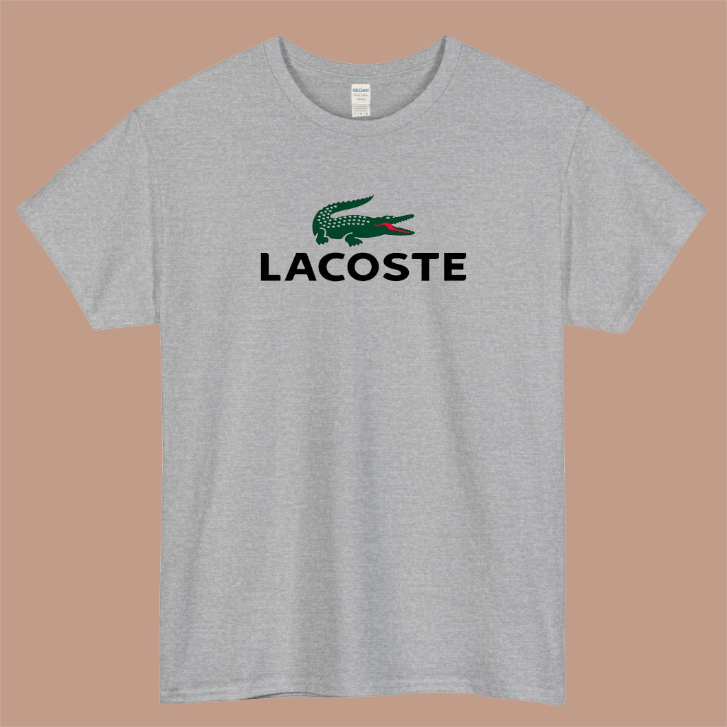 Lacoste Logo Mens Unisex Short Sleeve T-Shirt Size S-3XL
