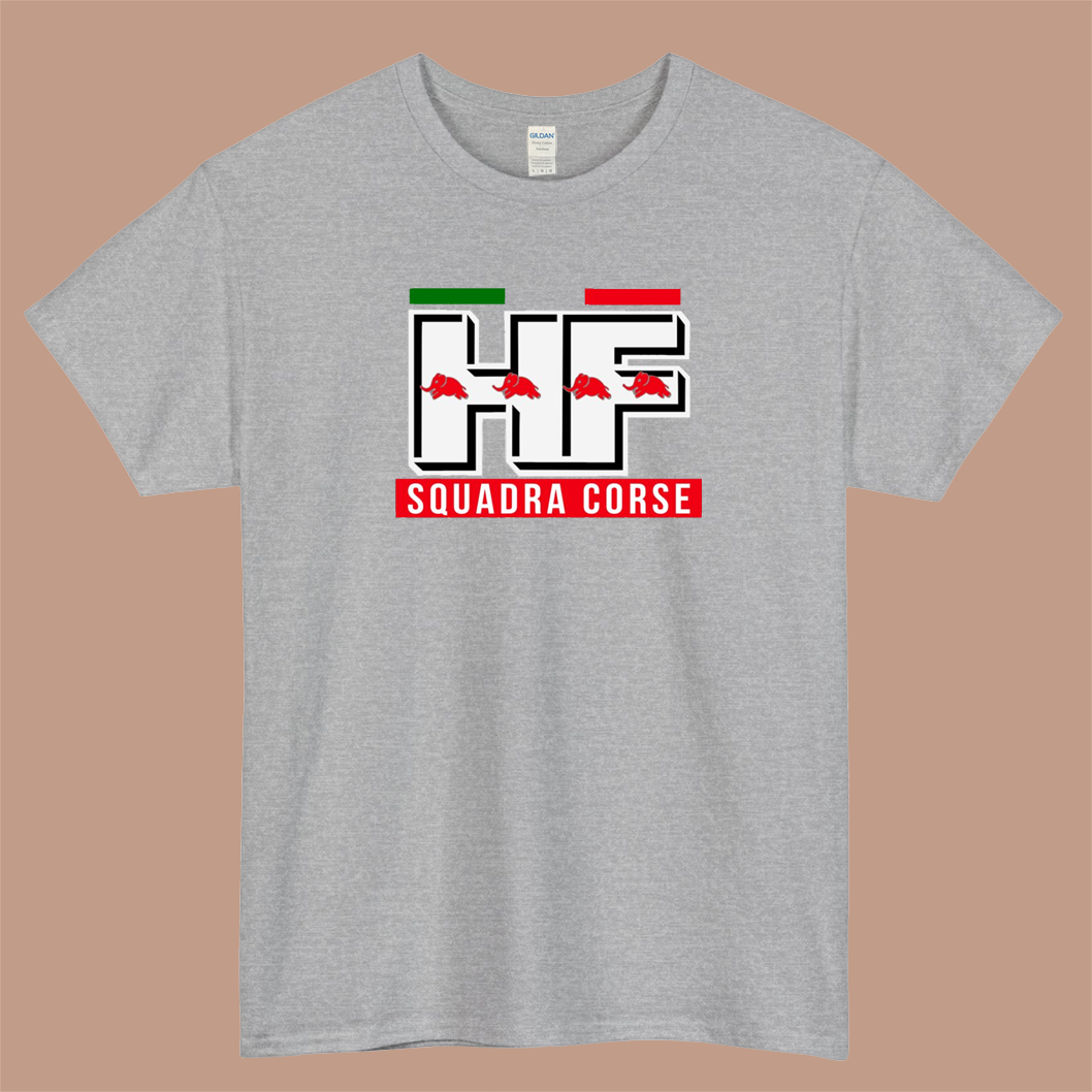 Lancia HF Squadra Corse Logo Mens Unisex Short Sleeve T-Shirt Size S-3XL - P