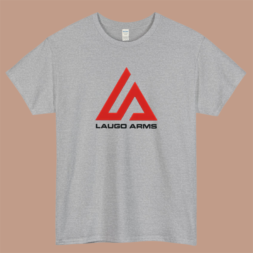 Laugo Arms Logo Mens Unisex Short Sleeve T-Shirt Size S-3XL - P