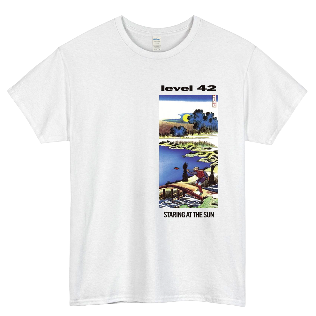 Level 42 Staring At The Sun Logo Mens Unisex Short Sleeve T-Shirt Size S-3XL - P