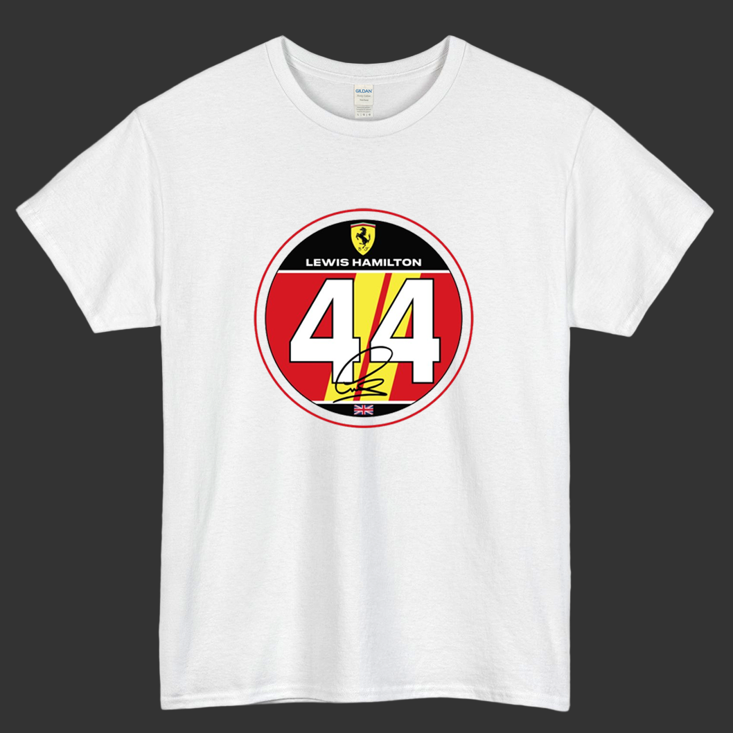 Lewis Hamilton 2025 2Mens Unisex Short Sleeve T-Shirt Size S-3XL - P