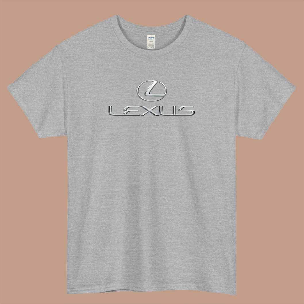 Lexus Logo Mens Unisex Short Sleeve T-Shirt Size S-3XL