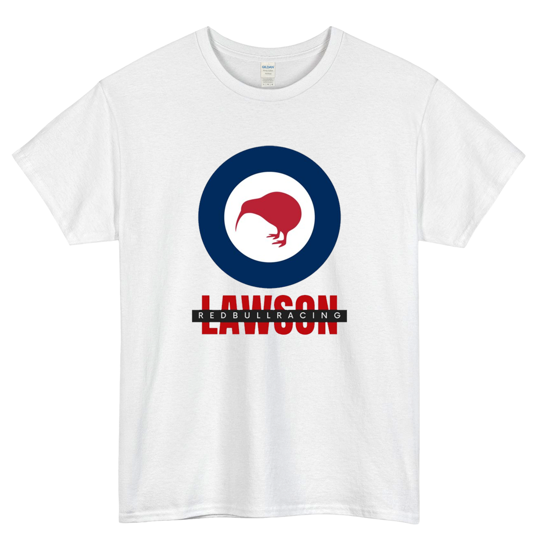Liam Lawson RACING Logo Mens Unisex Short Sleeve T-Shirt Size S-3XL - P