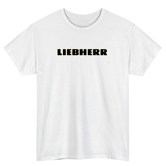 Liebherr Crane Logo  Short Sleeve T-Shirt Size S-3XL - P