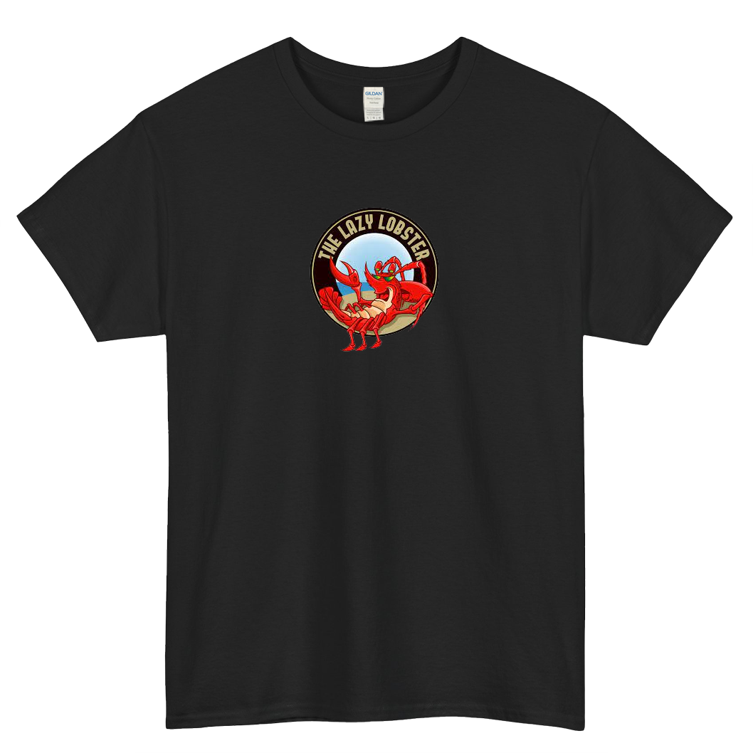Lobster Seafood Reastaurant logo SHORT SLEEVE T SHIRT -P