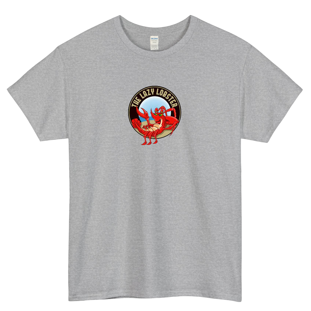 Lobster Seafood Reastaurant logo SHORT SLEEVE T SHIRT -P