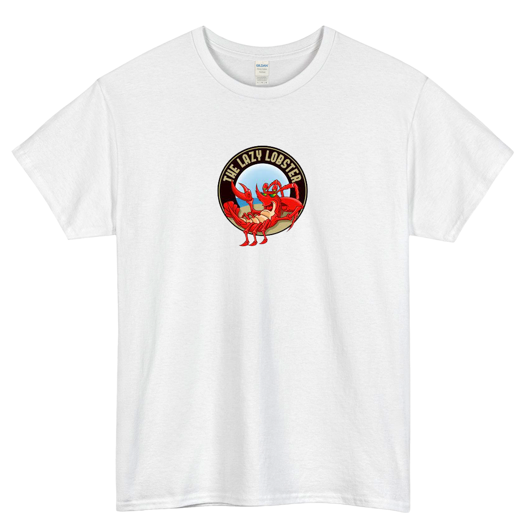 Lobster Seafood Reastaurant logo SHORT SLEEVE T SHIRT -P