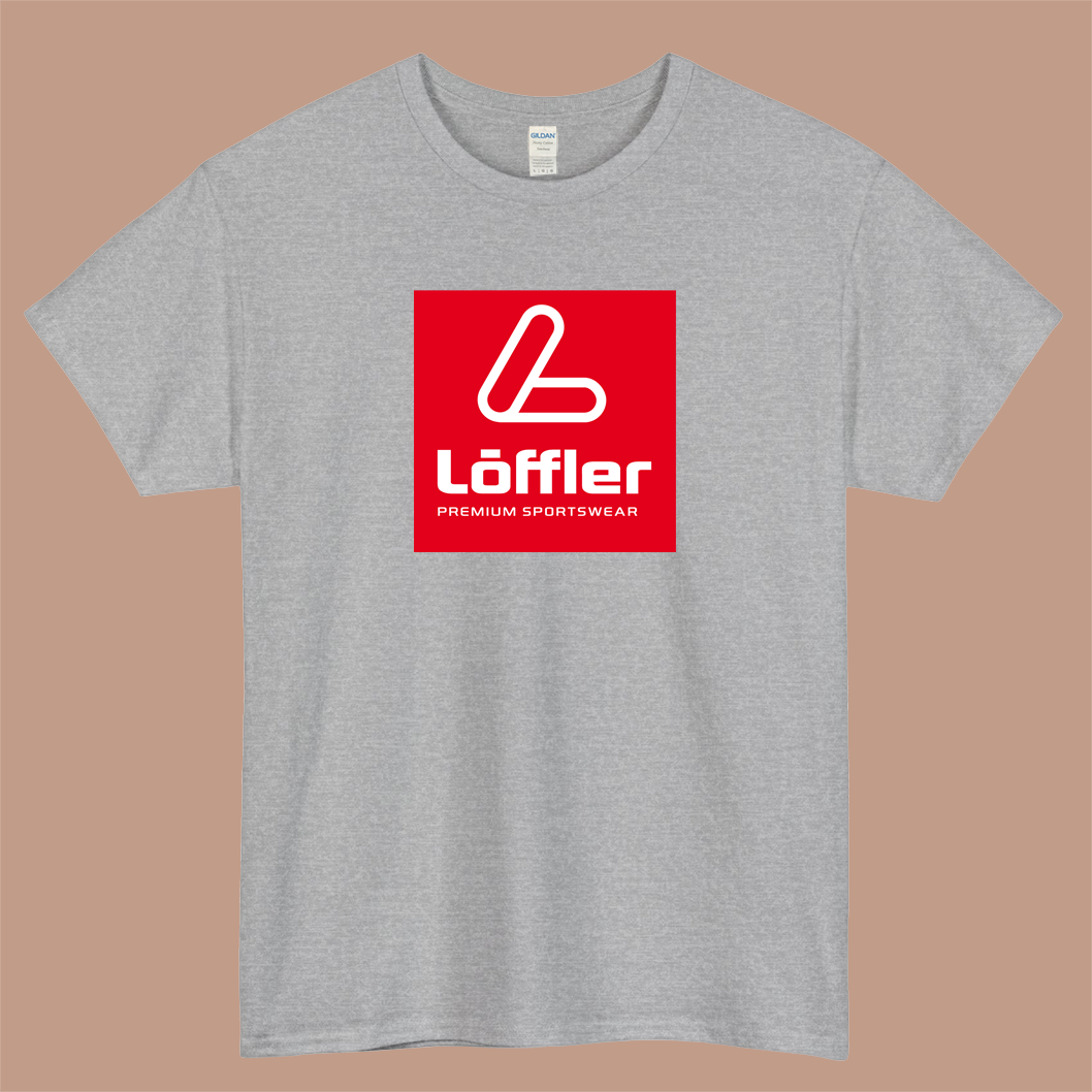 Loffler Sportswear Brand Logo Mens Unisex Short Sleeve T-Shirt Size S-3XL