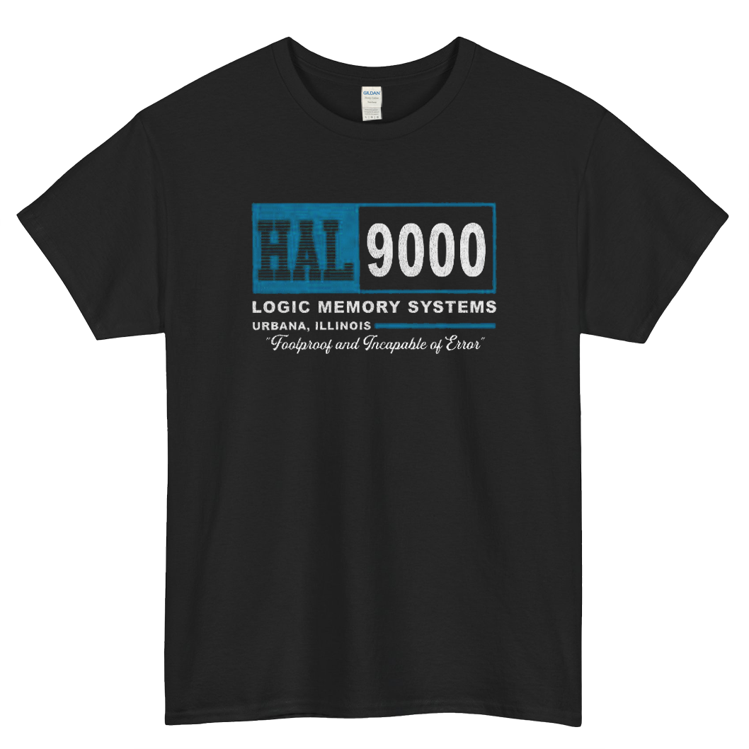 Logic Memory Systems 9000 Worn Logo Mens Unisex Short Sleeve T-Shirt Size S-3XL - P
