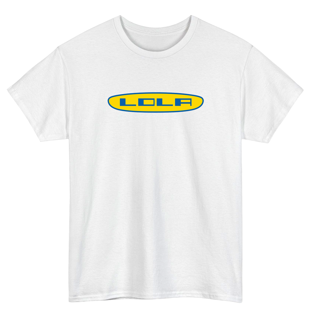 Lola Racing cars 1960 logo Short Sleeve T-Shirt Size S-3XL - P