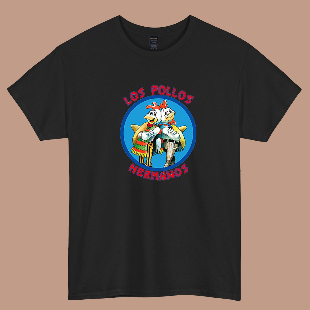 Los Pollos Heremanos Logo short sleeve t shirt S-3XL- P