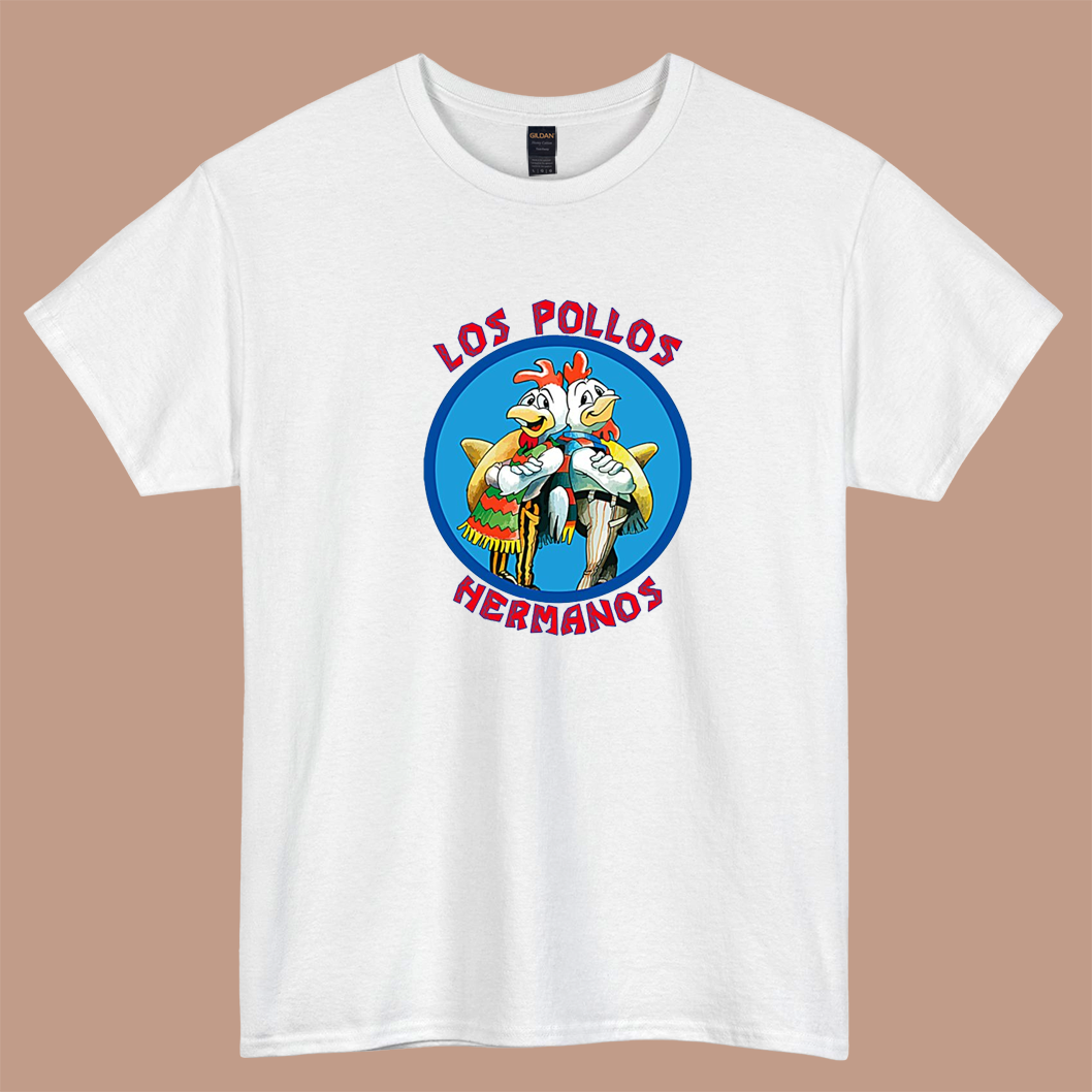 Los Pollos Heremanos Logo short sleeve t shirt S-3XL- P