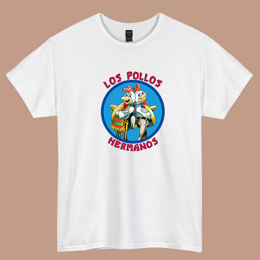 Los Pollos Heremanos Logo short sleeve t shirt S-3XL- P