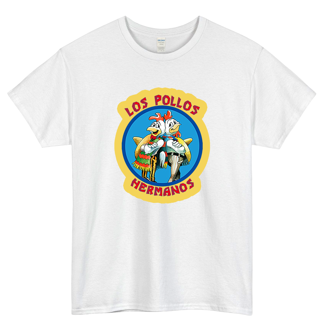Los Pollos Hermanos logo Short Sleeve T-Shirt Size S-3XL - P