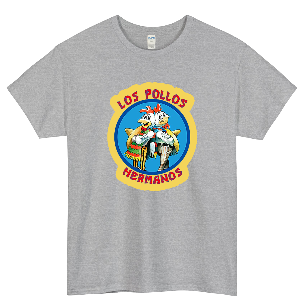 Los Pollos Hermanos logo Short Sleeve T-Shirt Size S-3XL - P