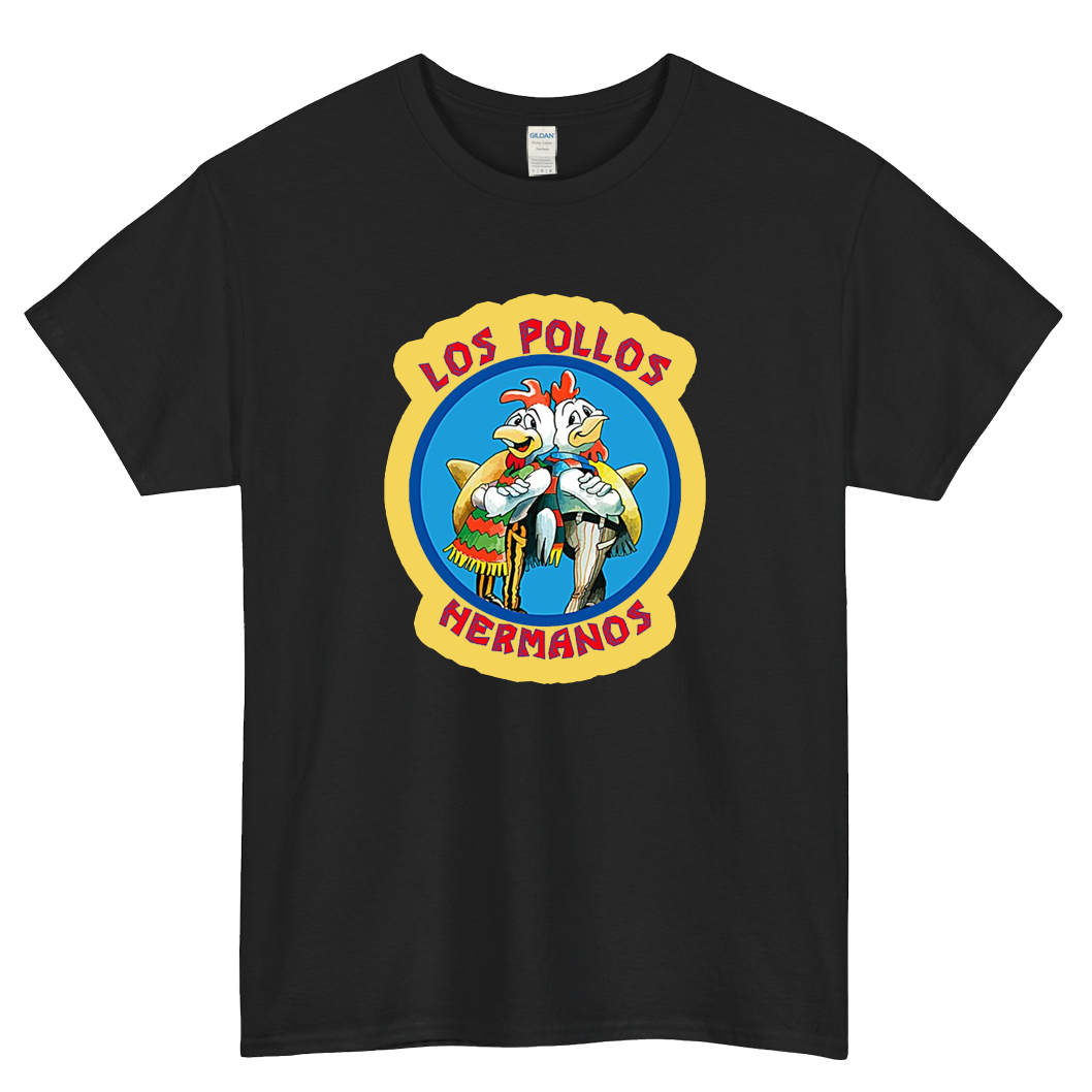 Los Pollos Hermanos logo Short Sleeve T-Shirt Size S-3XL - P