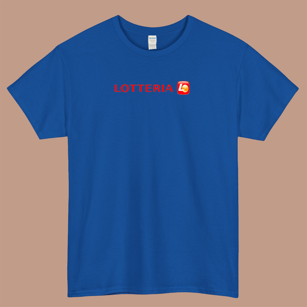 Lotteria 2 short sleeve logo men's t shirt SIZE S-3XL