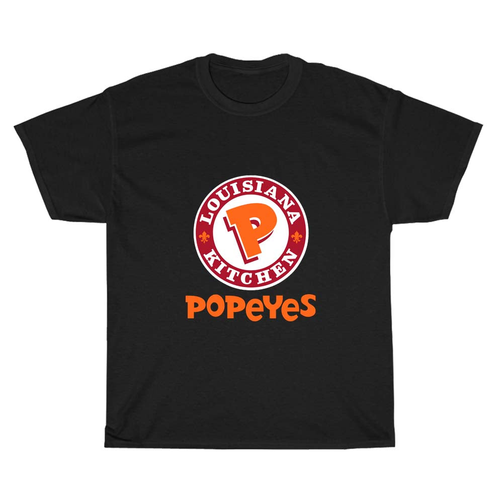 Louisiana Kitchen Popeyes Logo Men's Unisex T Shirt Size S to 3XL