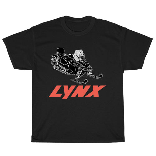 Lynx Snowmobiles Logo Unisex Men's T Shirt Size S to 3XL