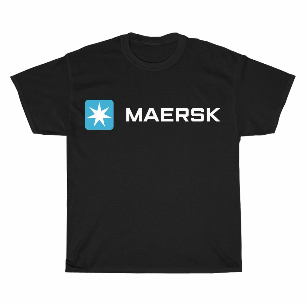 MAERSK Transport Logo Men's Unisex T Shirt Size S to 3XL