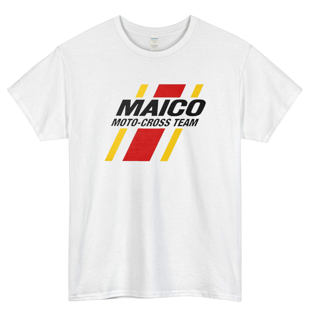 MAICO Moto-Cross Logo Mens Unisex Short Sleeve T-Shirt Size S-3XL - P