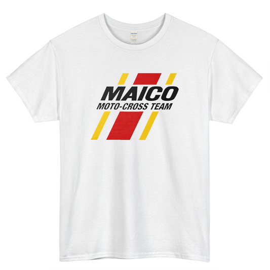 MAICO Moto-Cross Logo Mens Unisex Short Sleeve T-Shirt Size S-3XL - P
