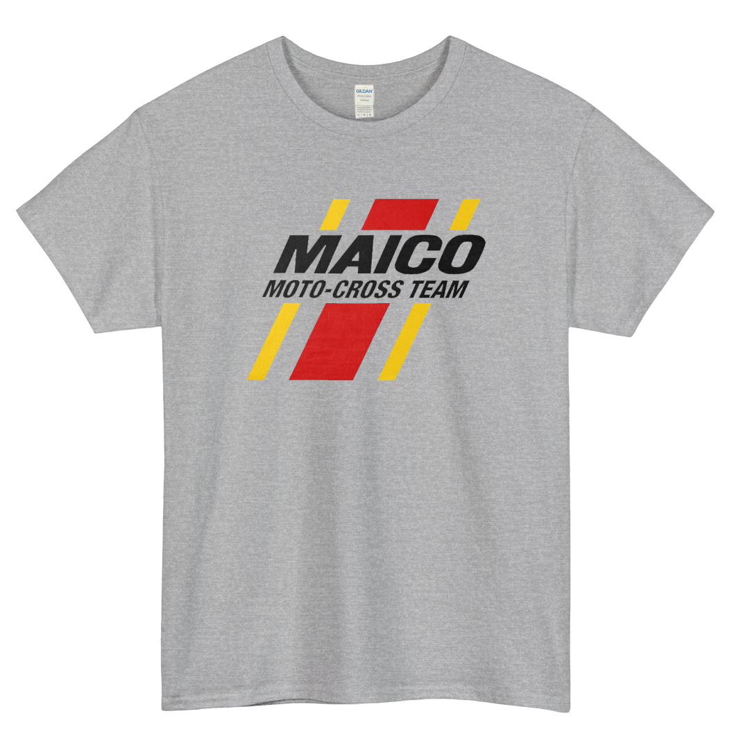 MAICO Moto-Cross Logo Mens Unisex Short Sleeve T-Shirt Size S-3XL - P