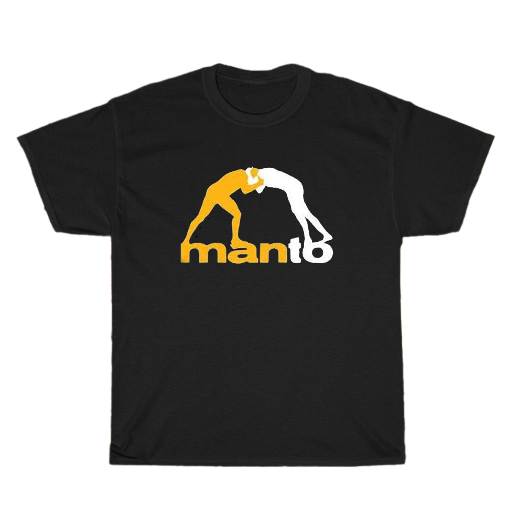 MANTO Brazilian Jiu Jitsu Logo Men's Unisex T Shirt Size S to 3XL